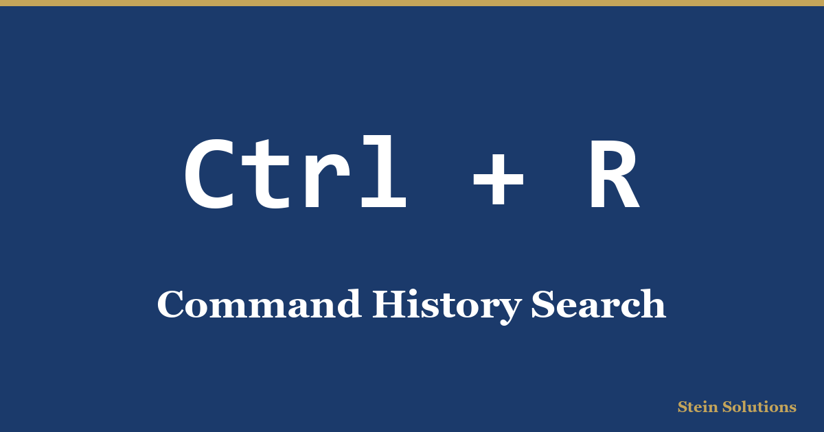 Command History shortcut card
